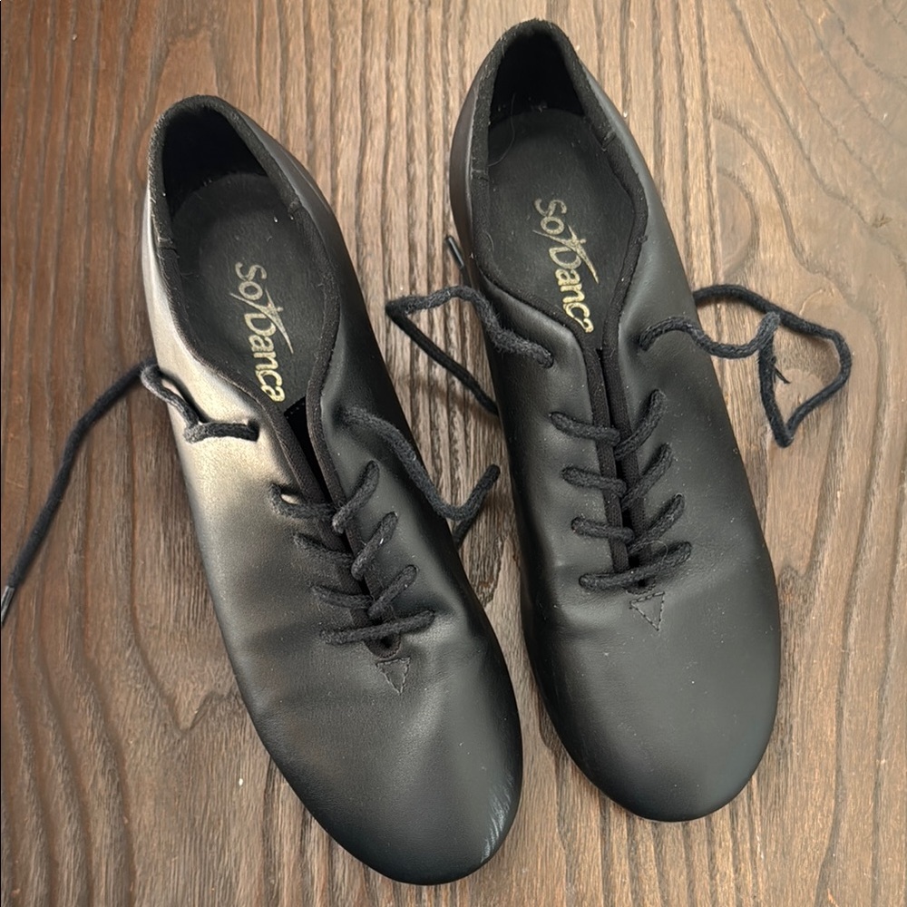 So Danca Unisex Black Tap Shoes